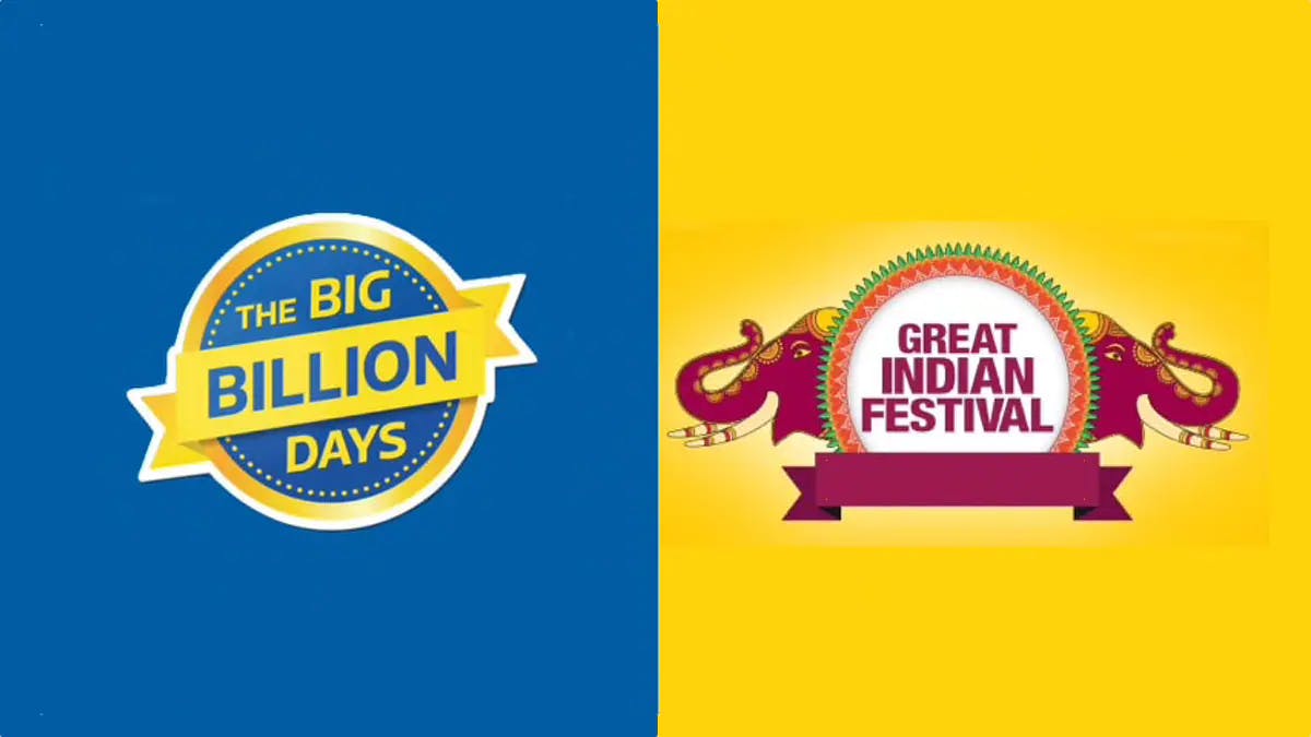 Flipkart's Big Billion Days and Amazon's Great Indian Festival sale